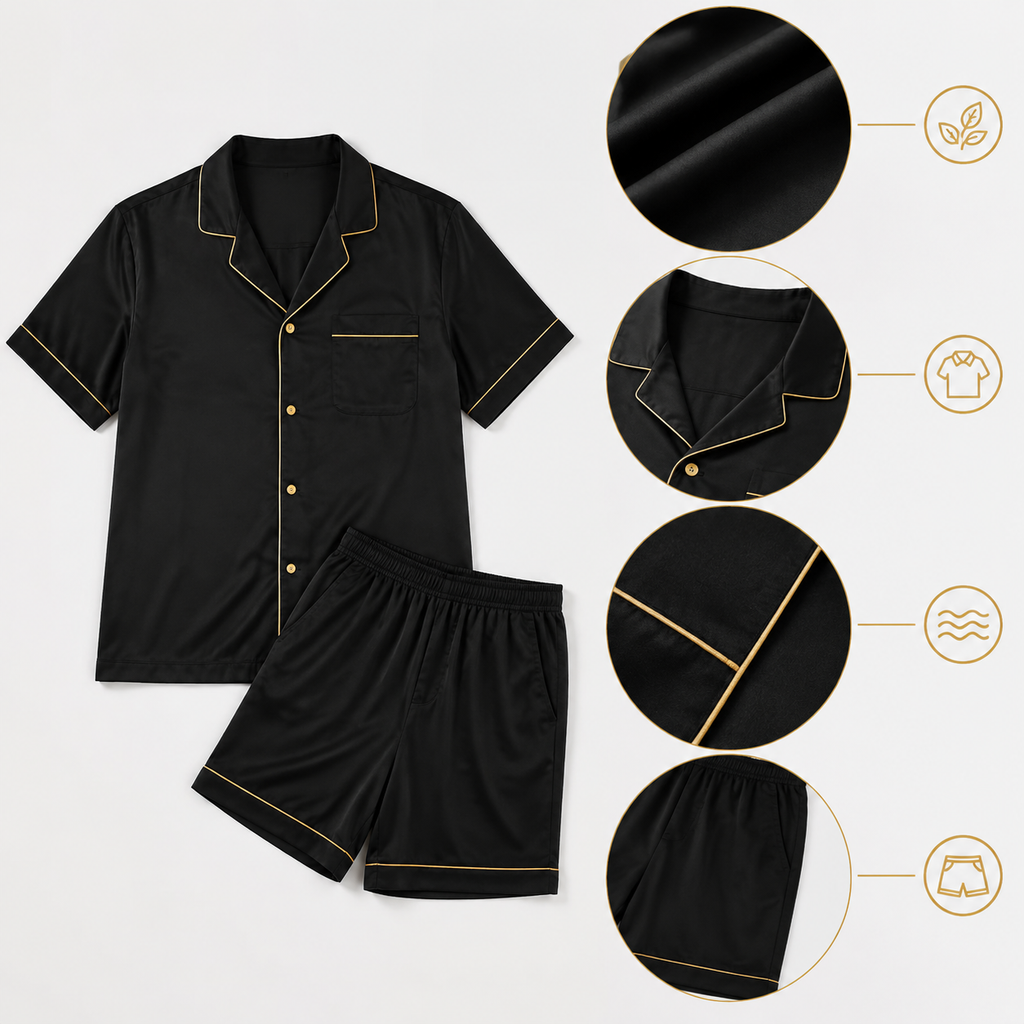 Aurum Night Short Pajama Set