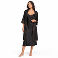 Eclipse Silk-Touch Slip and Robe Set
