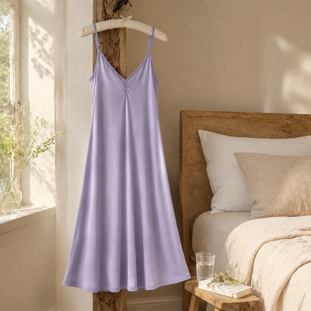 Fleur Modal Midi Sleep Dress