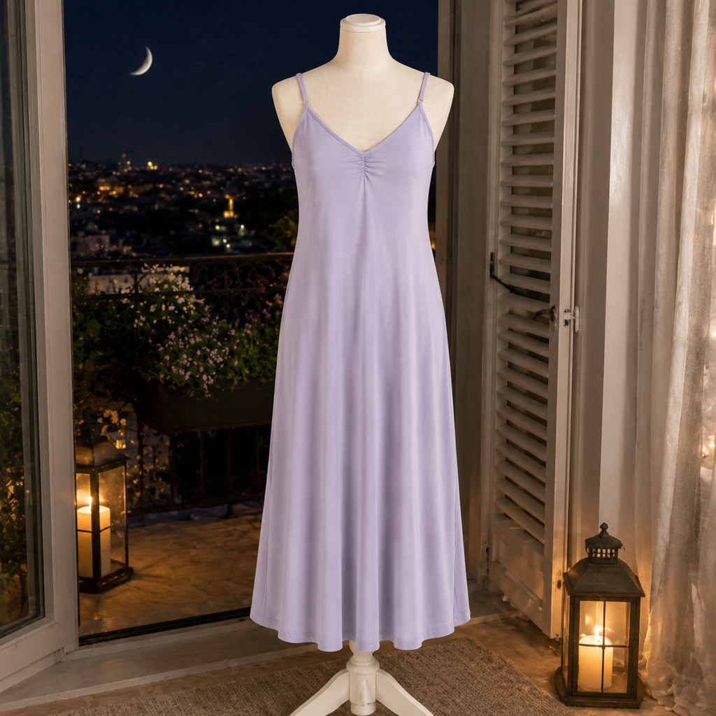 Fleur Modal Midi Sleep Dress