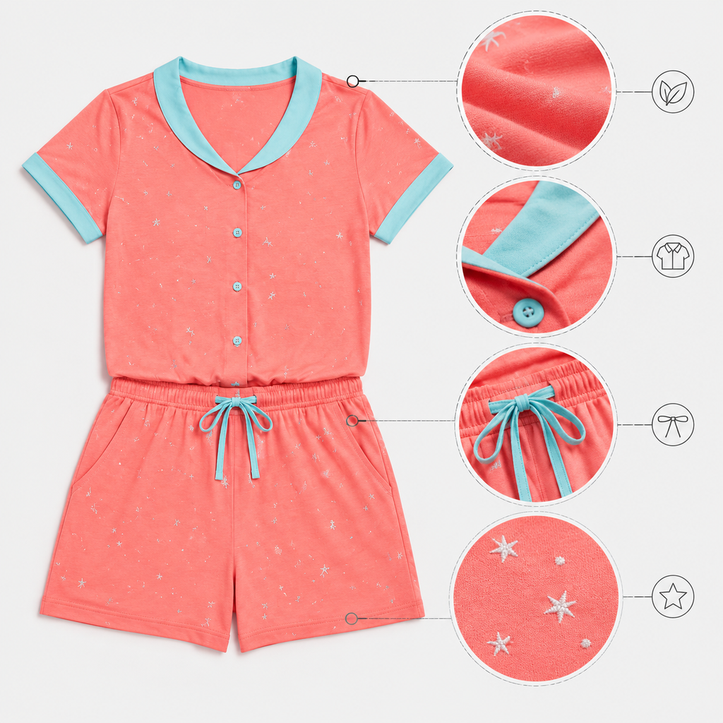 Star Wink Sleep Romper
