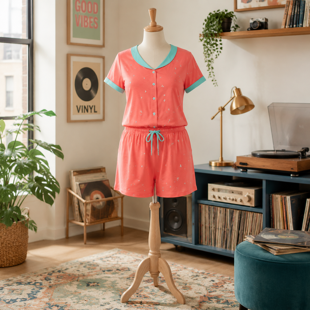 Star Wink Sleep Romper